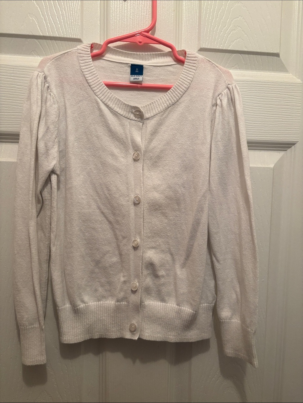 Old Navy Light Pink Button-Front Cardigan